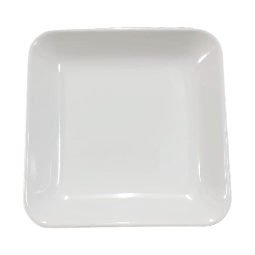 7" Square Melamine Plate