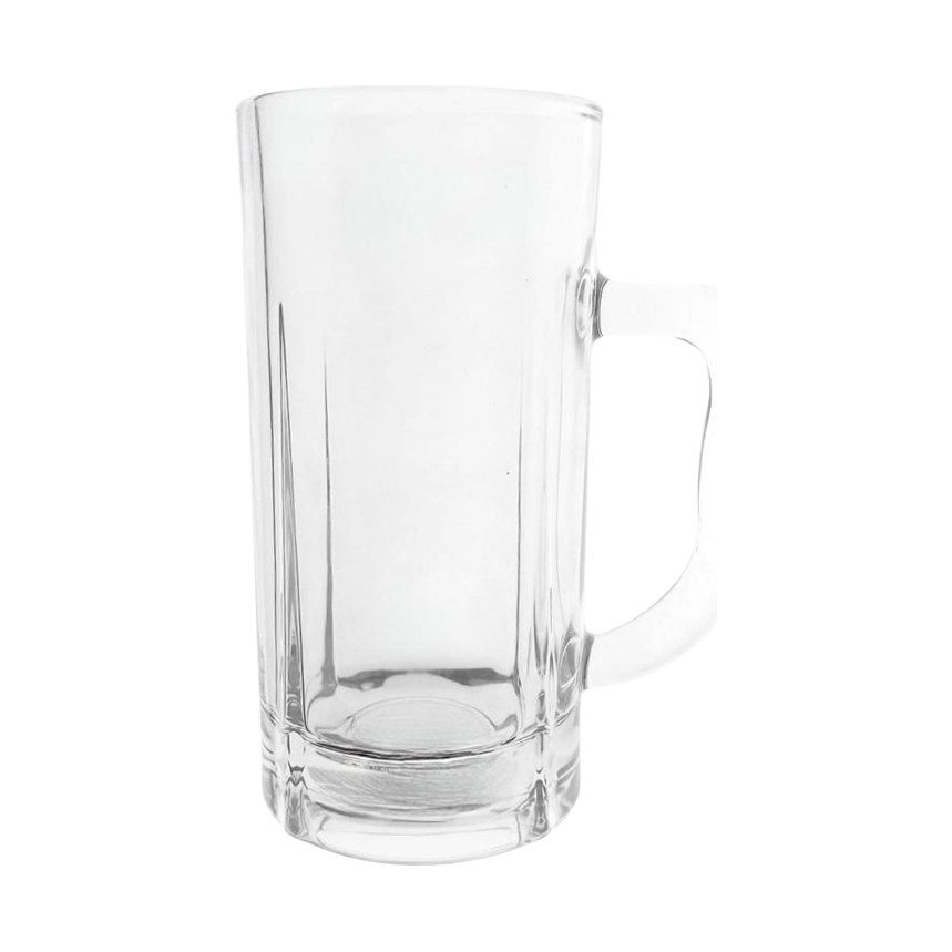 450ml Glass Beer Mug with Handle
