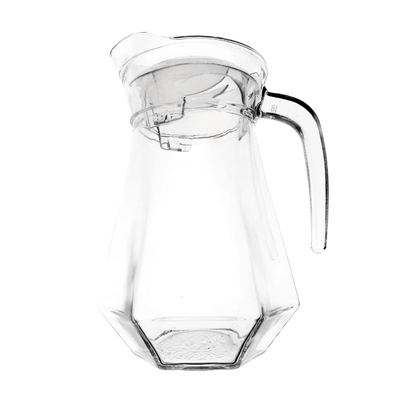 Glass Water Jug with Lid