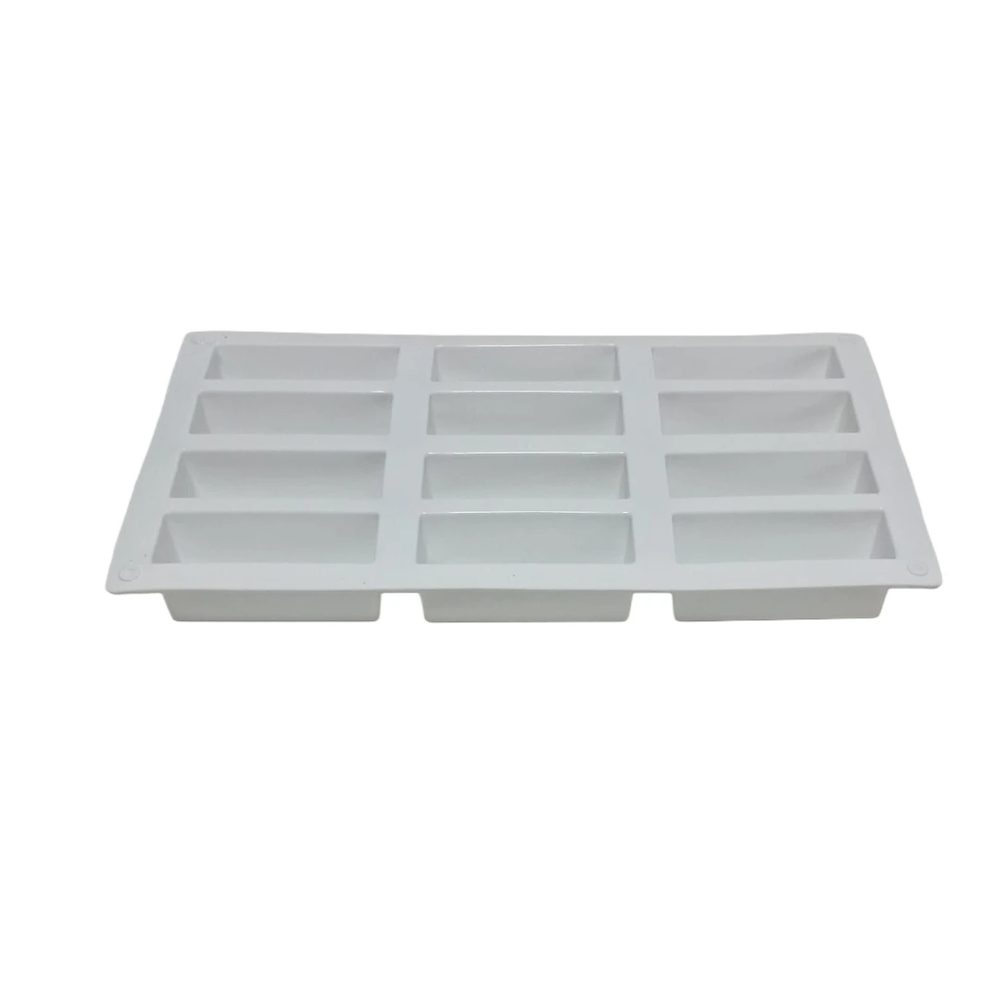 SILICONE MOULD RECT 12PCS