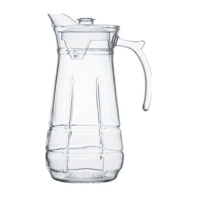 Glass Water Jug with Lid, 1.7L