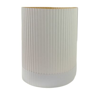 White Pleated Paper Chef Hat