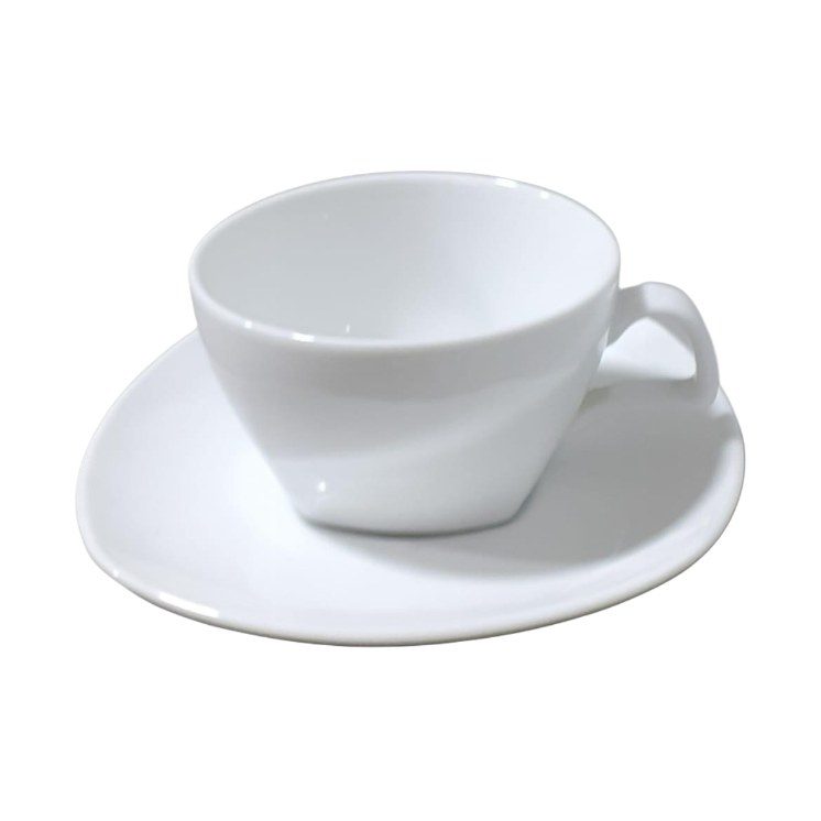 Dankotuwa White Cup and Saucer
