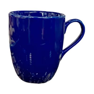 Dark Blue Ceramic Tea Mug