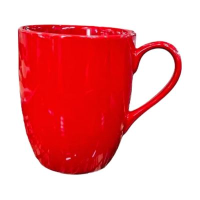 Red Ceramic Tea Mug