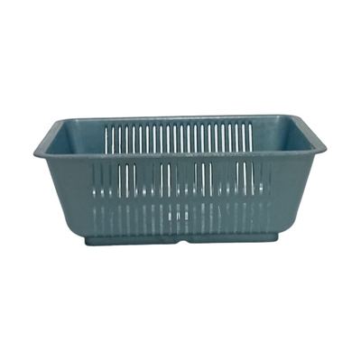 Square Plastic Draining Basket, Medium