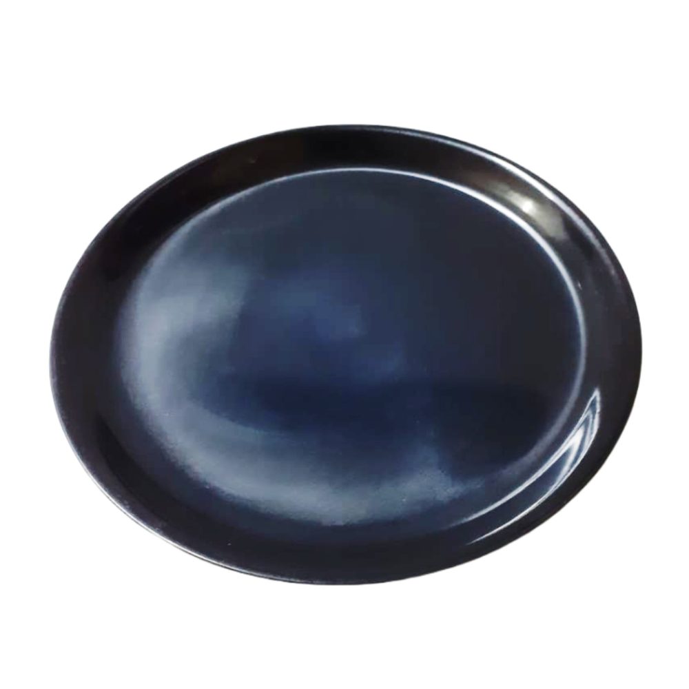 1302200044 11” PLATE WHITE/BLACK/PRINTED