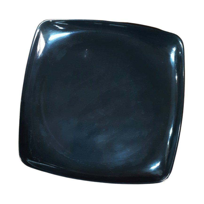 9" square melamine plate