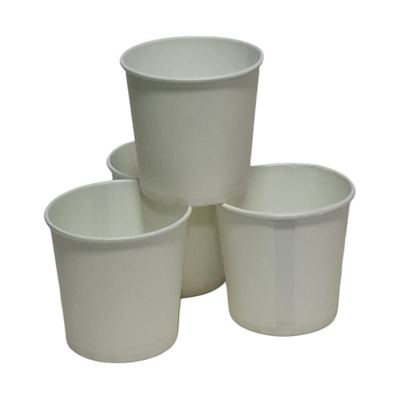 White 150ml Disposable Cups (10pcs)