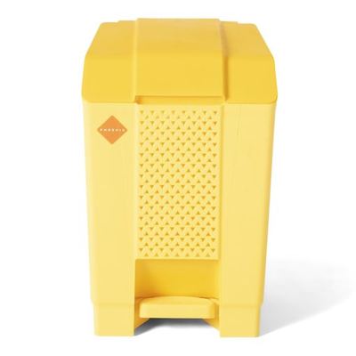 Square Plastic Pedal Bin 10L