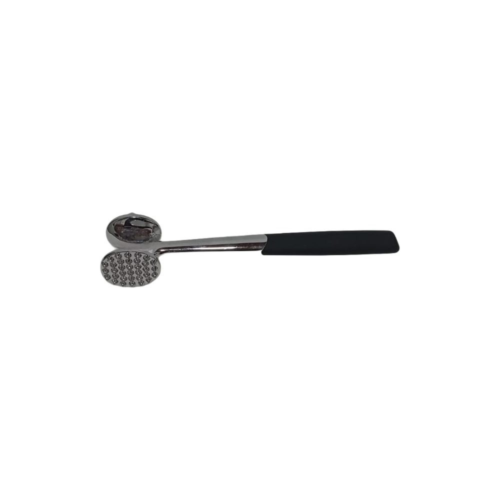 Steel Meat Tenderiser with Black Handle