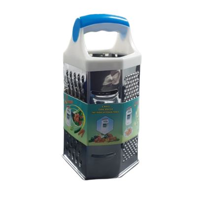 Six-Way Stainless Steel Box Grater