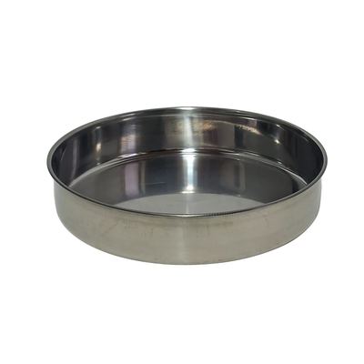Stainless Steel Deep Round Plate 26cm