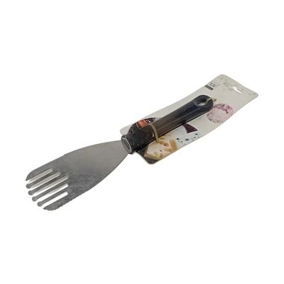 Slotted turner with plastic handle