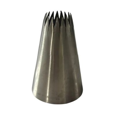 Large Open Star Piping Nozzle No. 8B