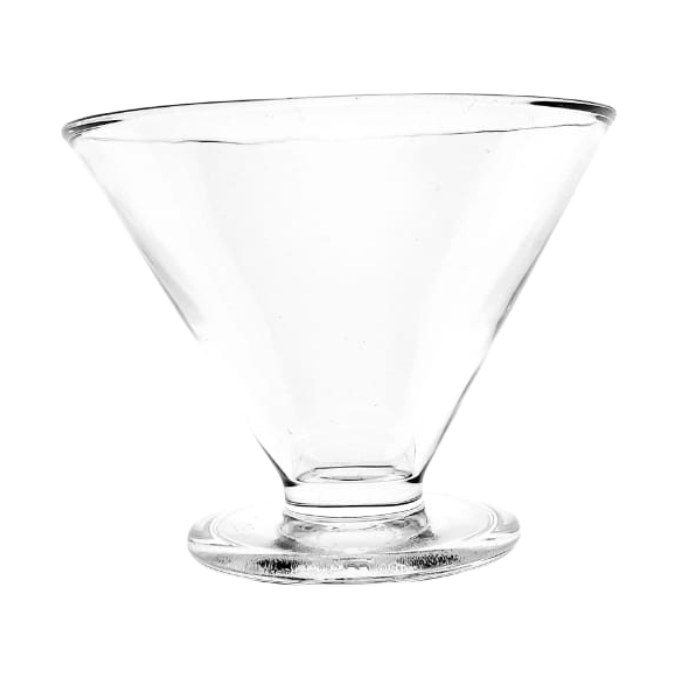 Footed Glass Ice Cream Cup, 150ml