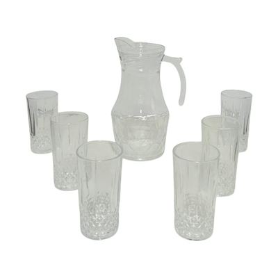 7-Piece Cut Glass Jug Set