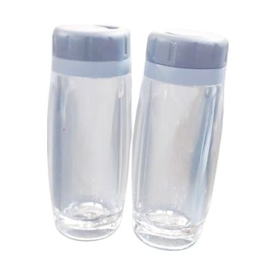 Acrylic salt and pepper shaker set