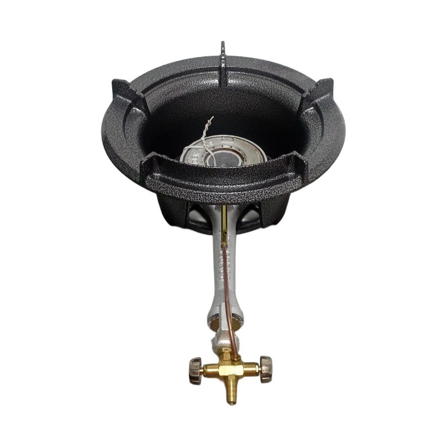 High pressure single wok burner