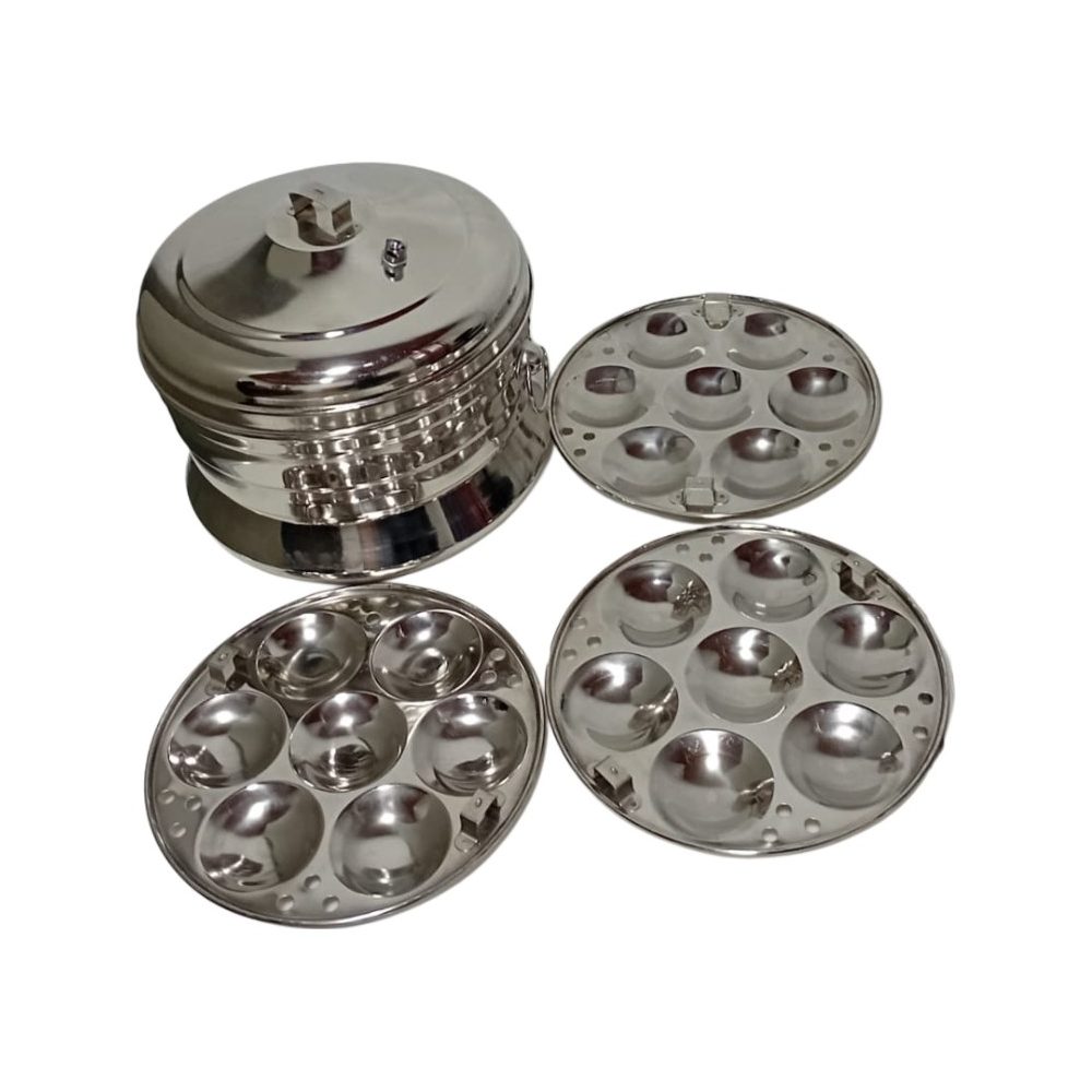 Stainless Steel Idly Steamer Pot, Big