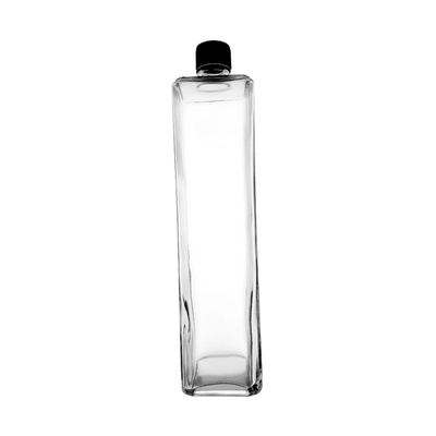 Square Glass Water Bottle 1000ml