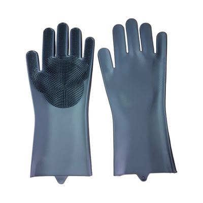Silicone Scrubbing Gloves (Pair)