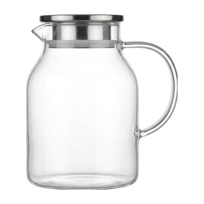 Borosilicate Glass Jug with S/S Lid