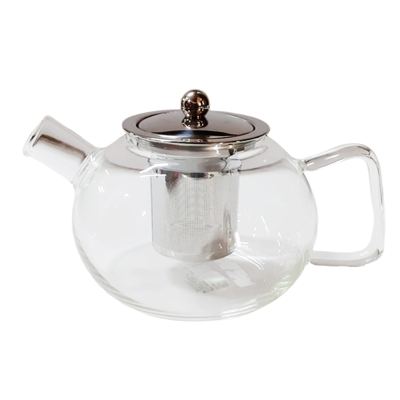 Glass Teapot with Steel Infuser, 1000ml