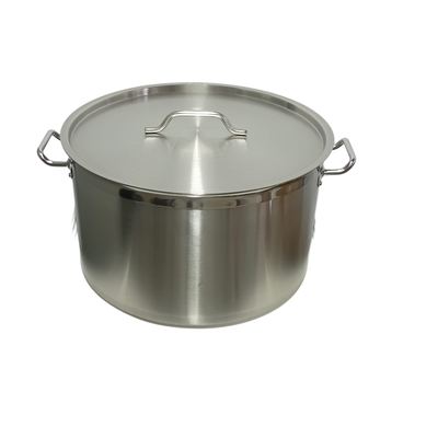 Stainless steel thick-bottom stockpot with lid