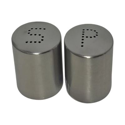 Stainless Steel Salt & Pepper Shaker Set