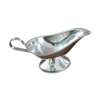 Stainless Steel Gravy Boat, 10 oz