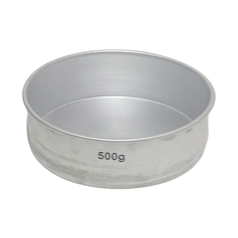 Round aluminium cake tin, 500g