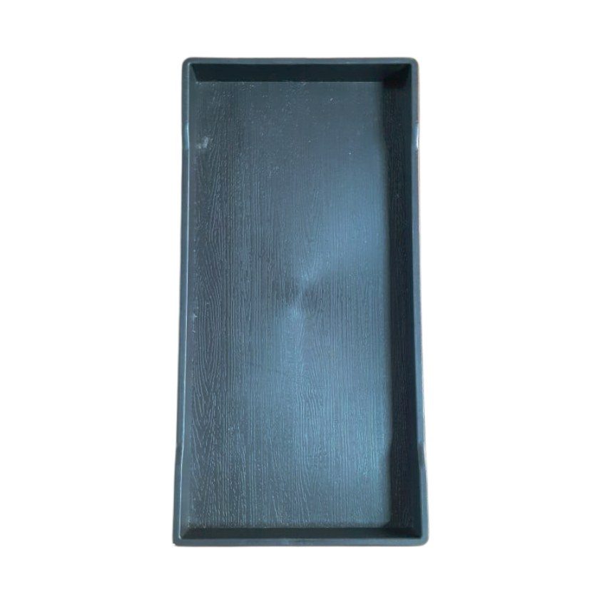Black Rectangular Serving Tray