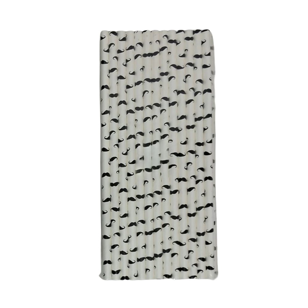 PAPER STRAW 25PC -111-43