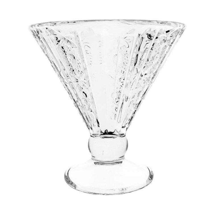 Footed Glass Ice Cream Cup
