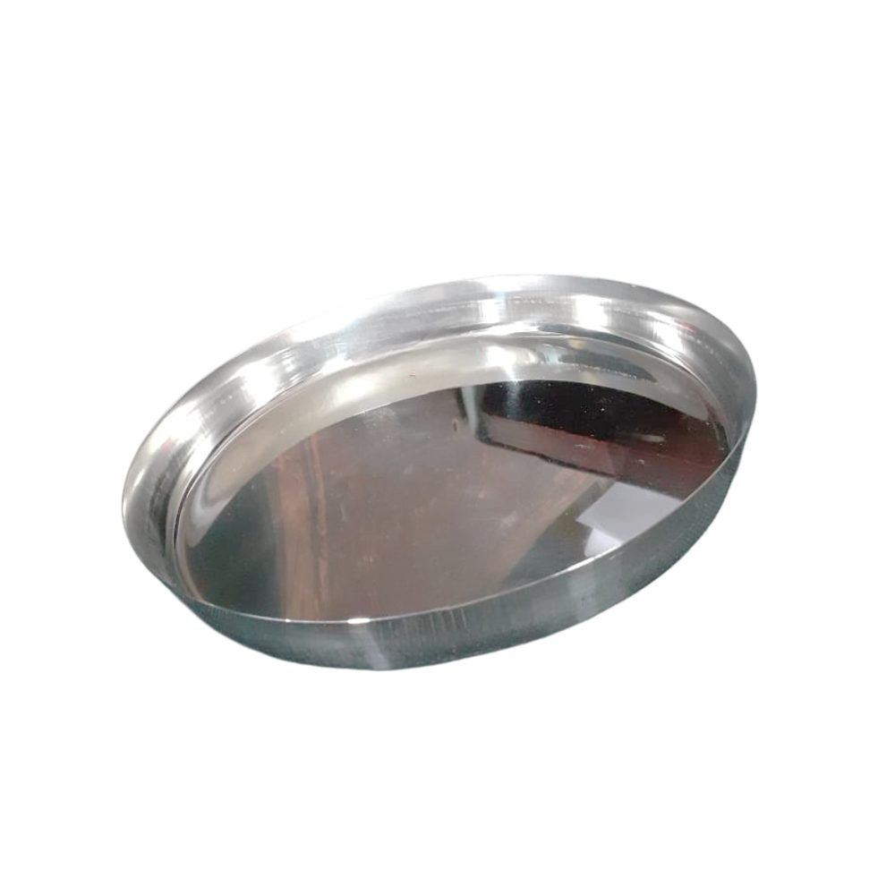 Stainless Steel Sada Thali Plate