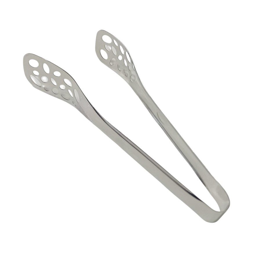Stainless Steel Perforated Food Tong