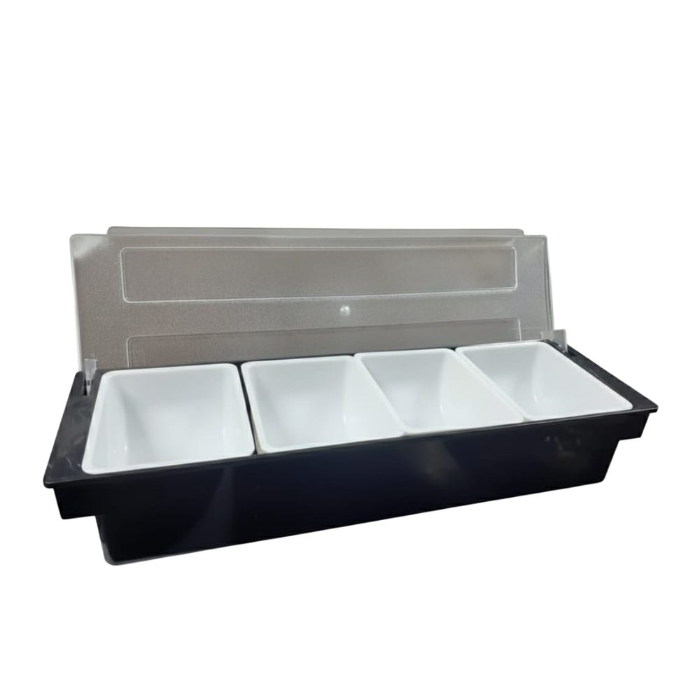 968-4 8276-42 / TR-2040 CONDIMENT SET 4 DEVIDED