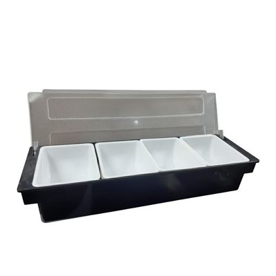 968-4 8276-42 / TR-2040 CONDIMENT SET 4 DEVIDED