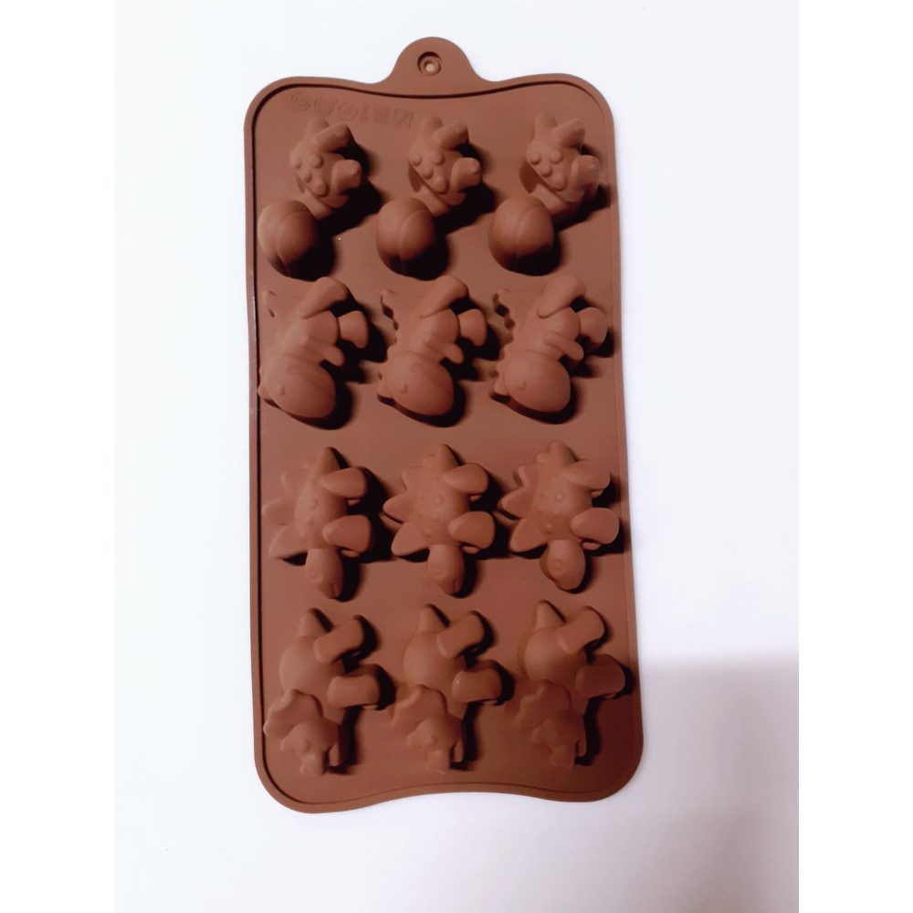 CHOCOLATE MOULD CARTOON DINOSAUR SHAPE