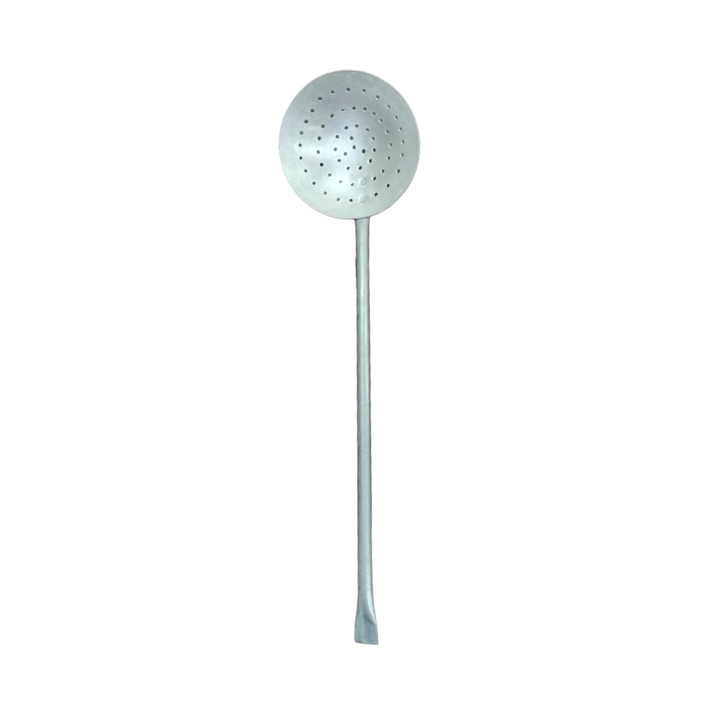 ALU OIL SPOON WITH LONG HANDLE 7 (DIAMETER:15CM,LENGTH:59CM)