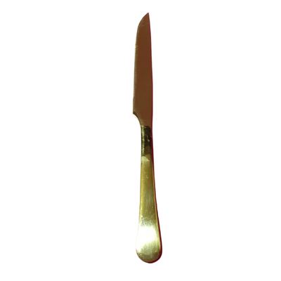 Gold butter and fruit knife
