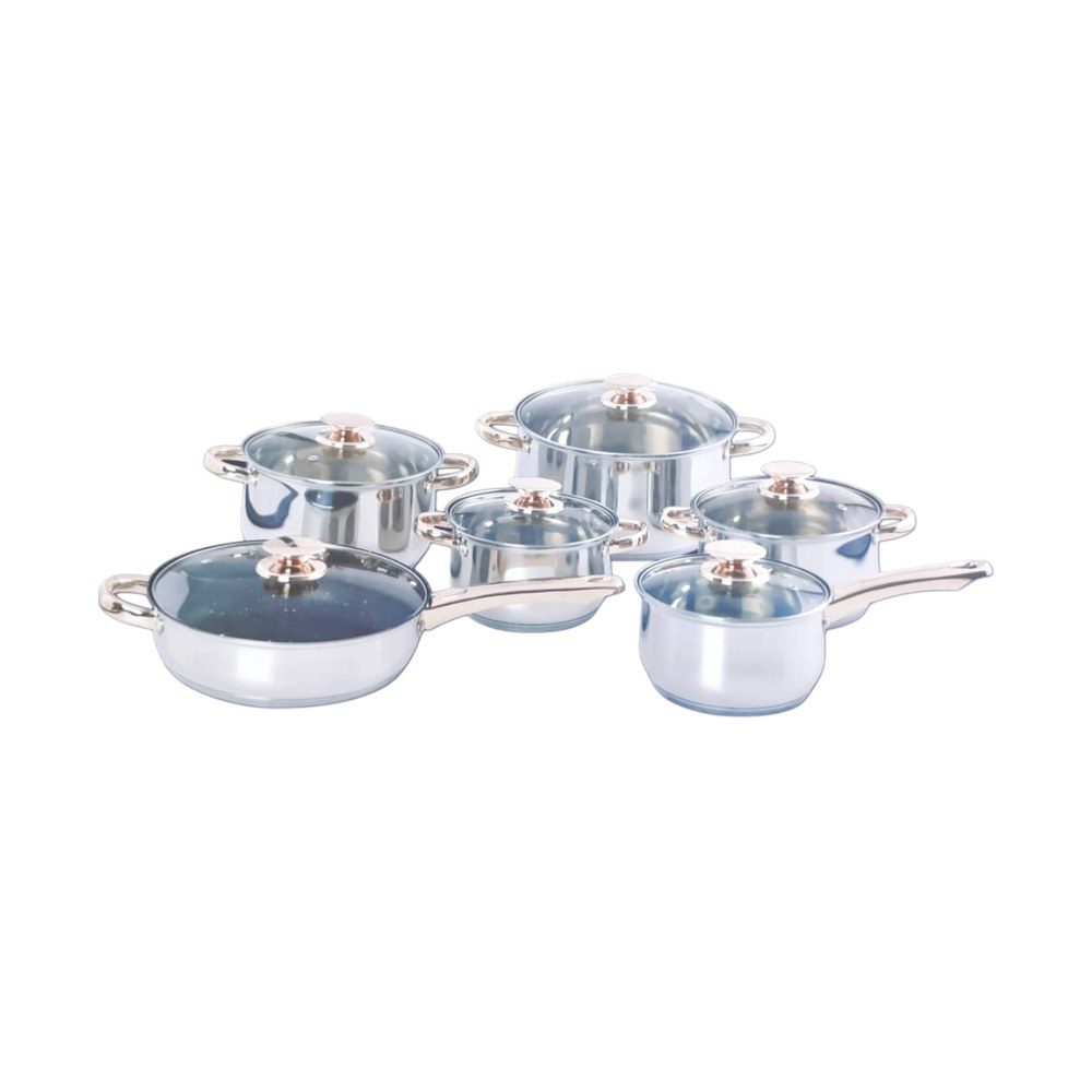 1426-19/1661-1 / 0480-2 GOLD LB-1105 COOKWARE SET 12PCS
