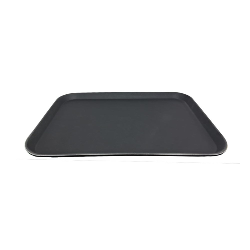 Rectangular Non-Slip Fibre Service Tray