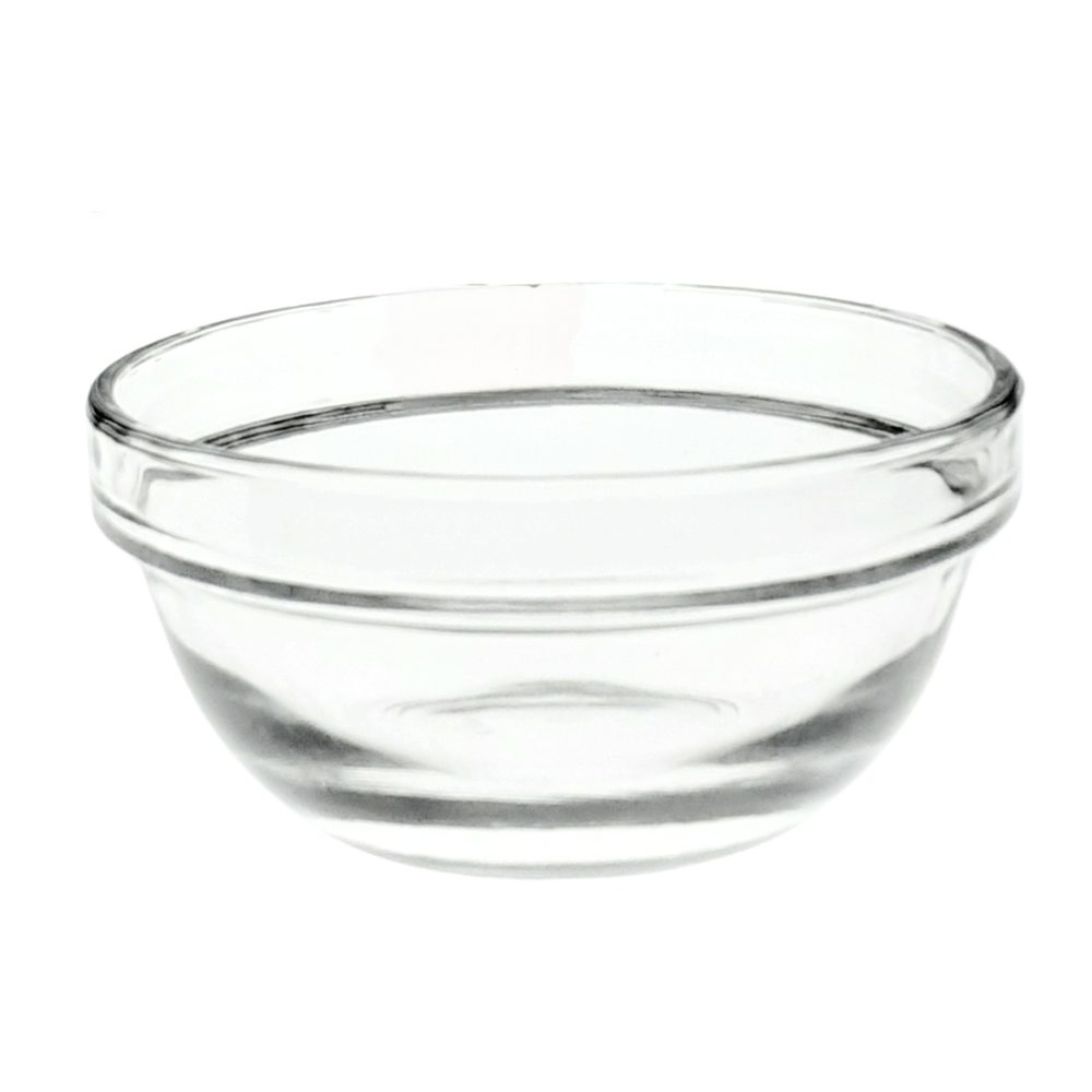 Stackable glass bowl, 12cm