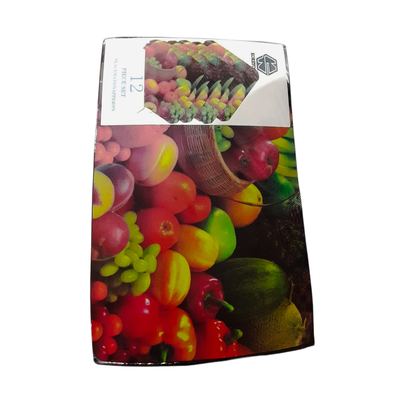 PVC Table Mat Set, 12 Piece