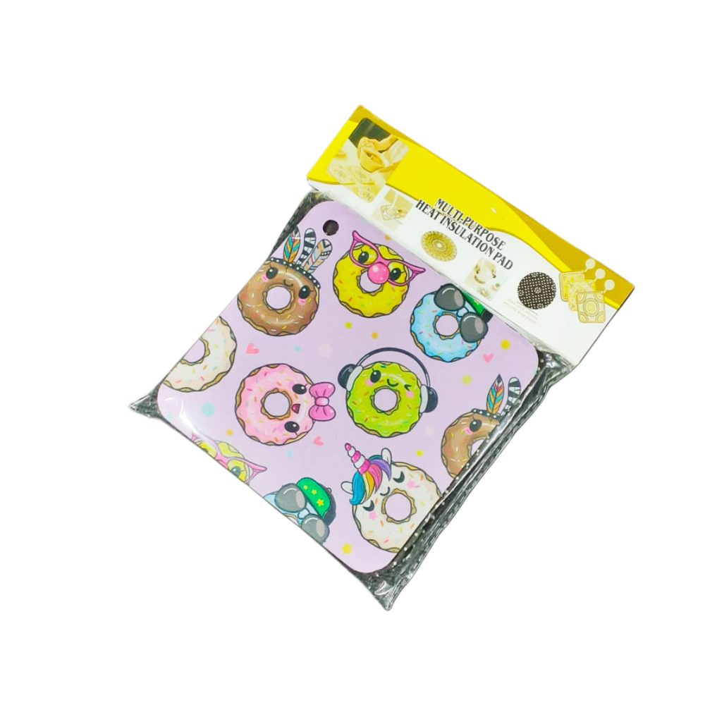 8286-6 SQ HEAT MAT 6PCS 15*15CM