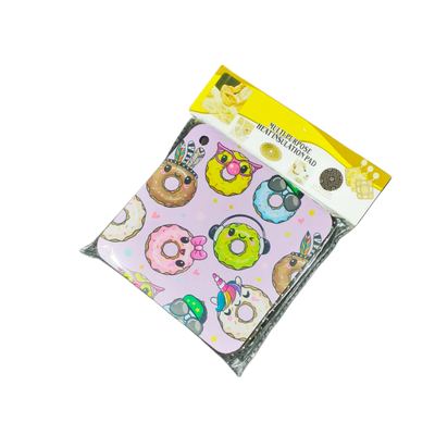 Square Printed Heat Mats, 6 Pack