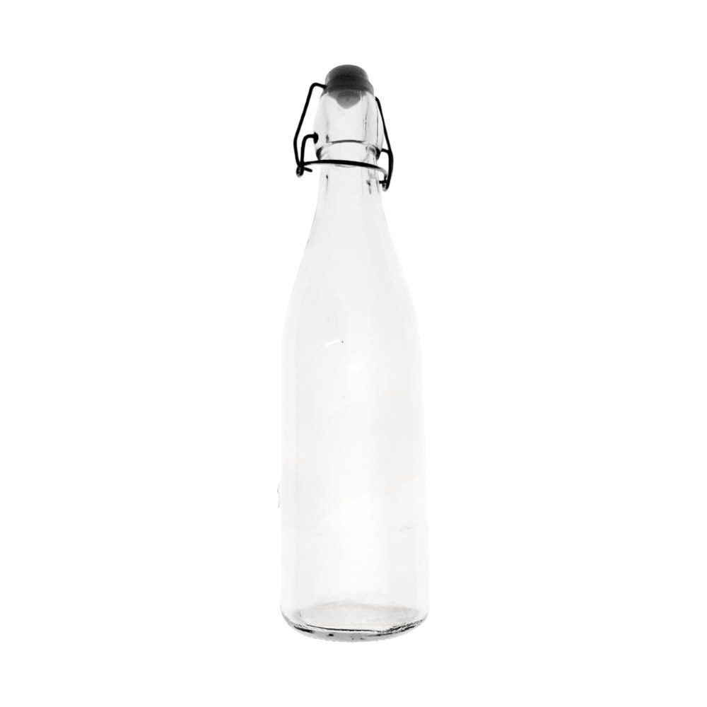 1966-15 0591-48 GLASS FLINT TOP BOTTLE 500ML