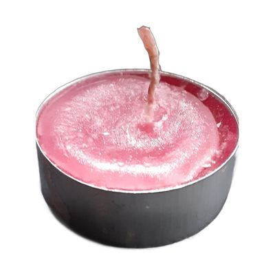 Pink Tealight Cup Candle